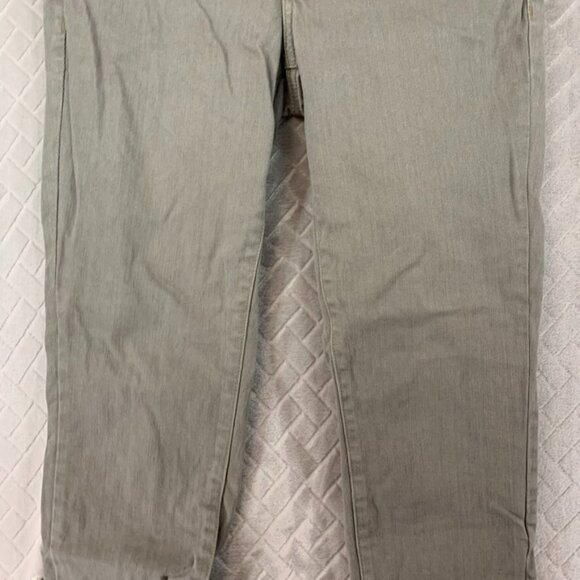 Apostrophe Womans 4 Denim Jeans Gray Skinny Ankle Zipper Low Rise Stretch - Picture 3 of 15